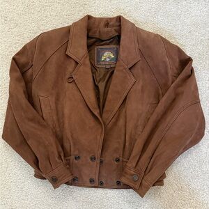 Wilson’s Adventure Bound brown leather jacket S